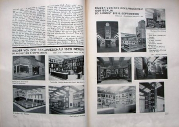 "Die Reklame" Advertisingmagazine Deutscher Reklameverband 1929 (1799)